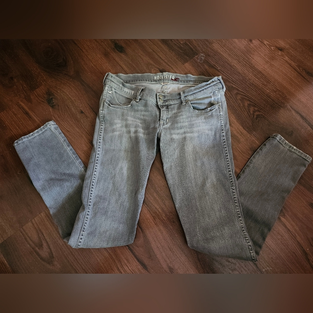 Hollister Stretch Denim Grey Size 5